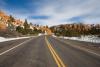 The road to Bryce Canyon